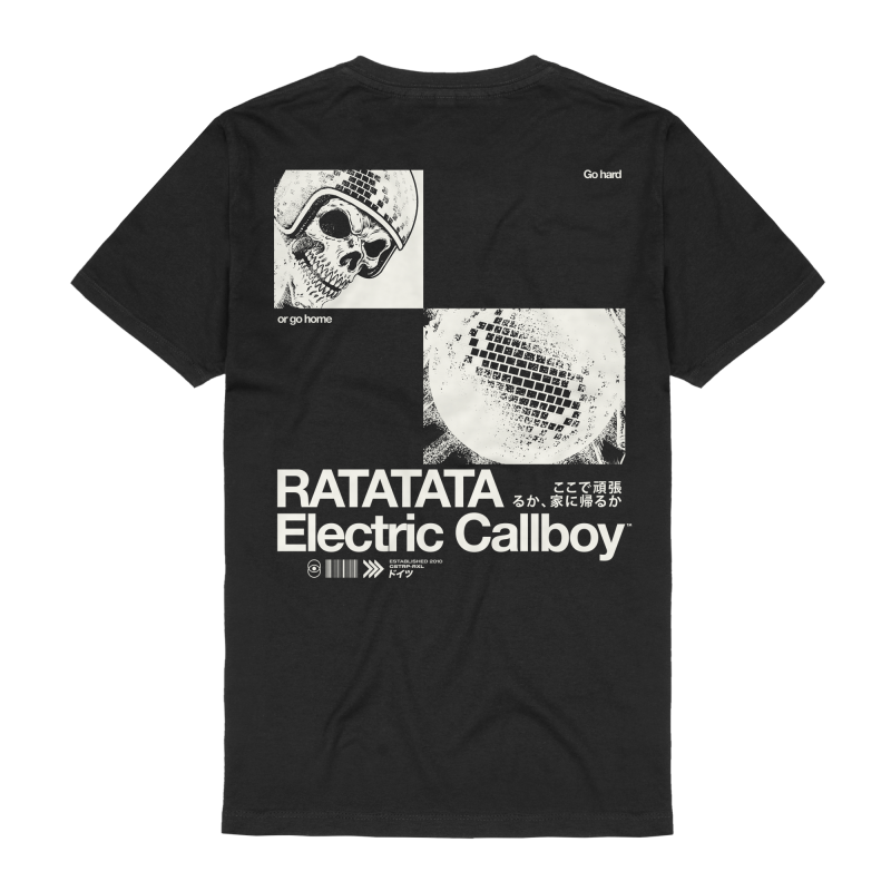 RATATATA DISCO Black Tshirt by Electric Callboy