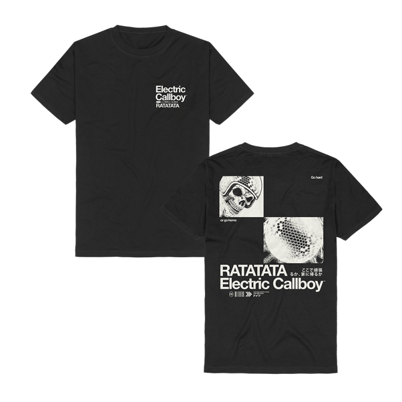 RATATATA DISCO Black Tshirt by Electric Callboy