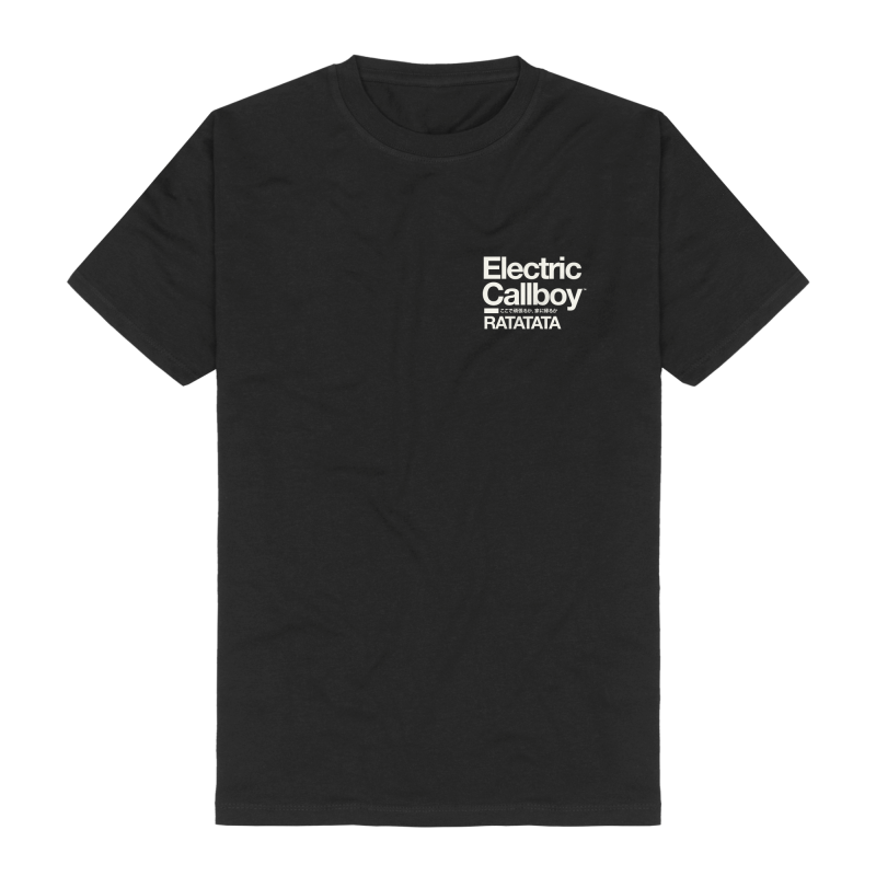 RATATATA DISCO Black Tshirt by Electric Callboy