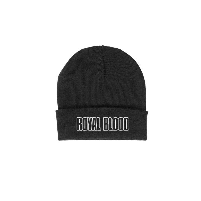 Typhoons Outline Font Beanie by Royal Blood