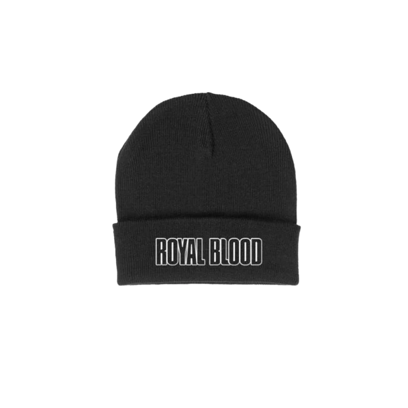 Typhoons Outline Font Beanie by Royal Blood