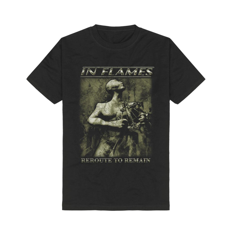 Reroute To Remain Black Tshirt by In Flames