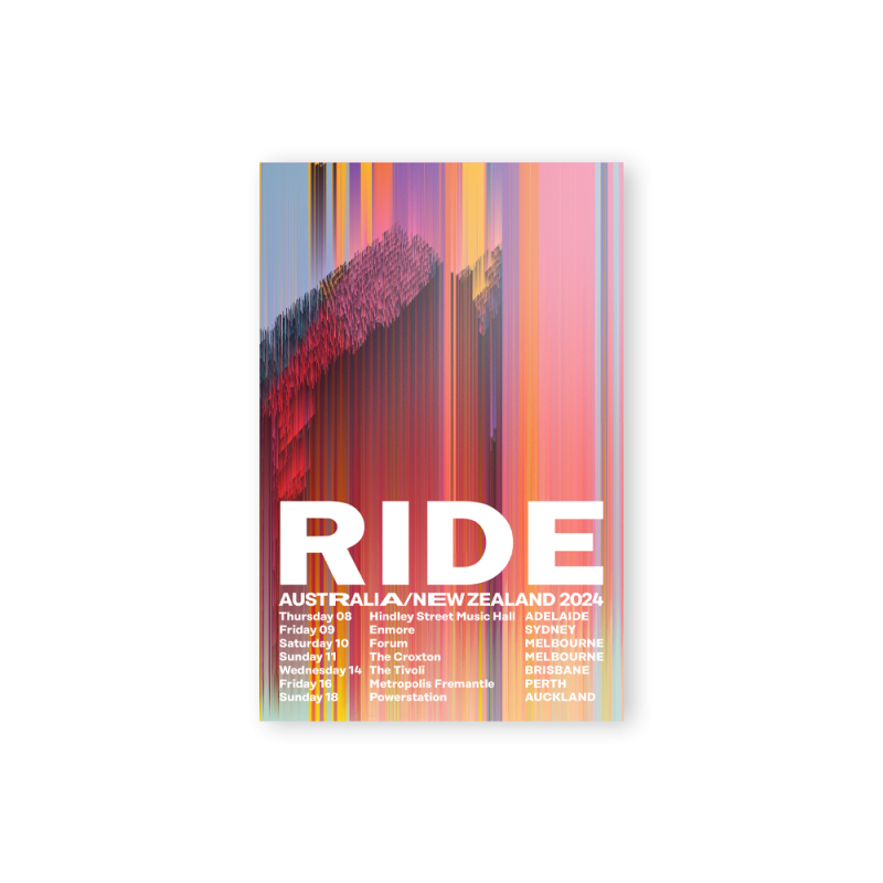 Tour Poster AU/NZ 2024 by RIDE