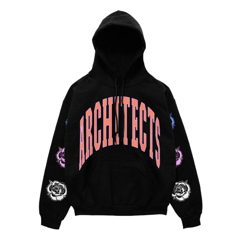Rose Black Hoodie by Architects