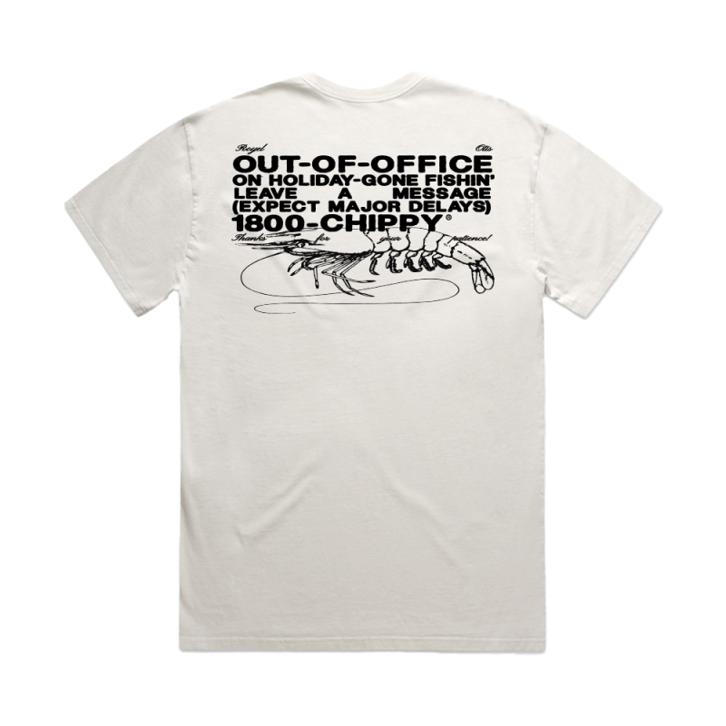 Out Of Office Chippy Tee by Royel Otis