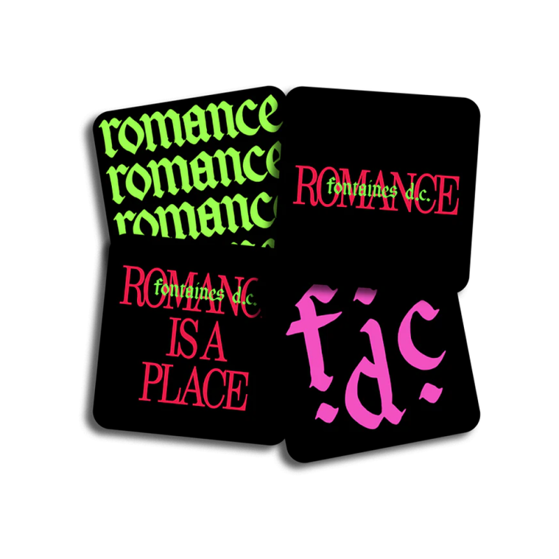 Romance Beermats by Fontaines D.C.
