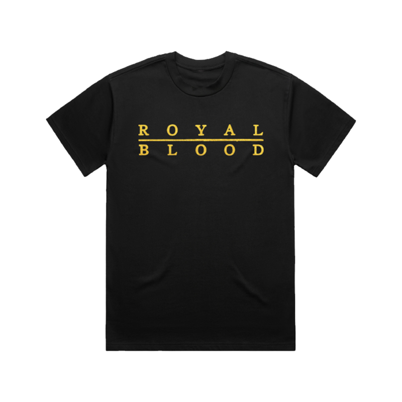 Royal Blood 10th Anniversary Original Logo T-Shirt by Royal Blood