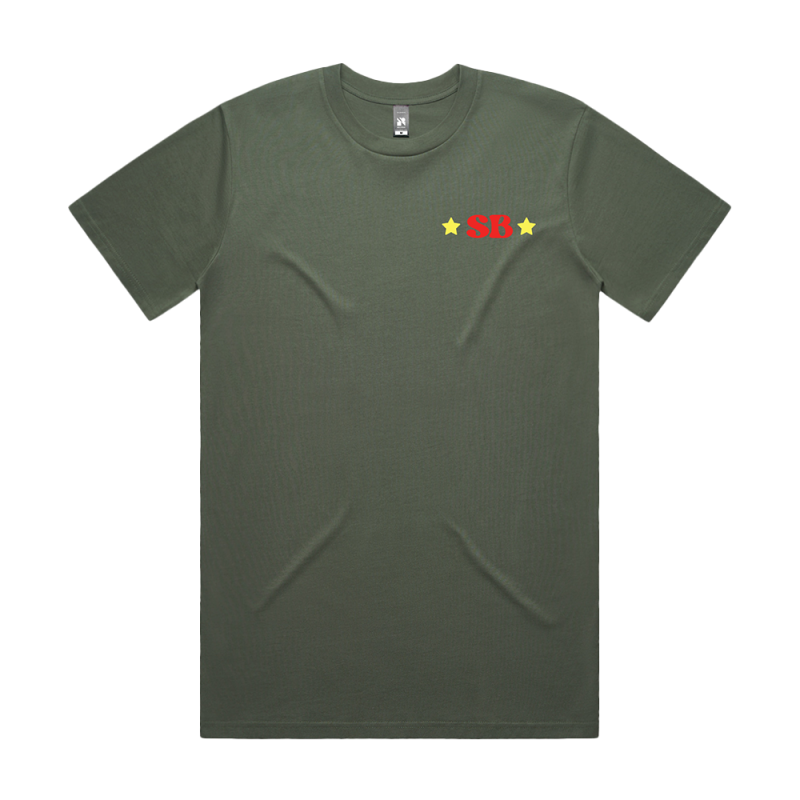 BET YOUR BASS SHIRT - CLASSIC KHAKI by Sara Berki