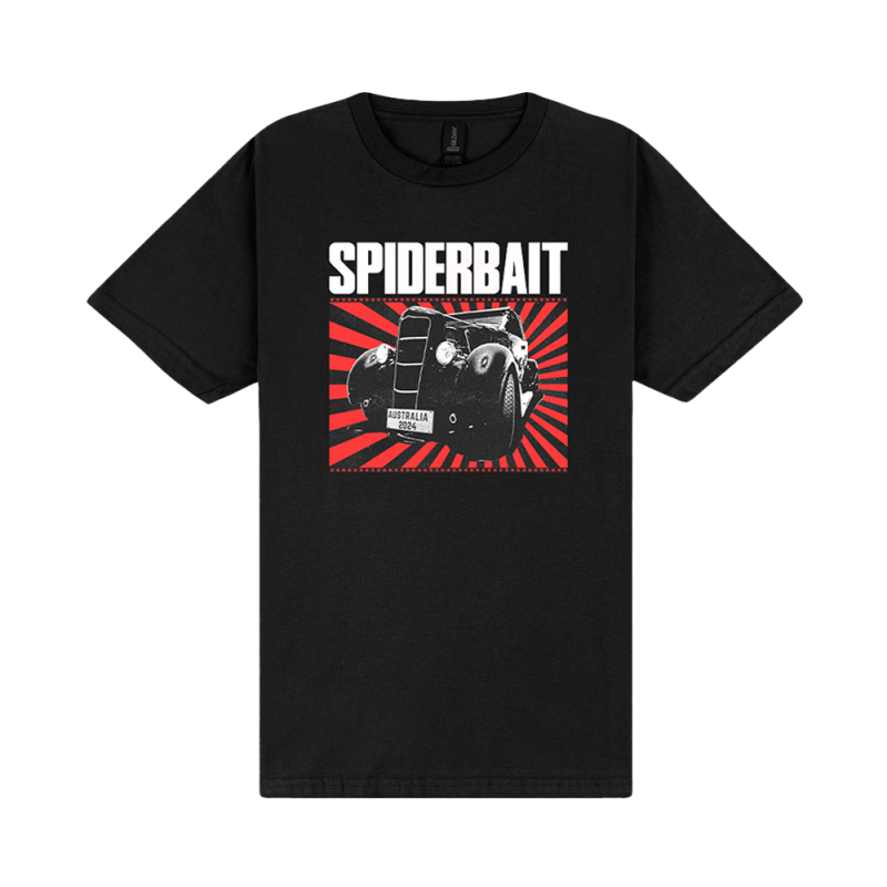 BETTY TOUR BLACK TSHIRT by Spiderbait