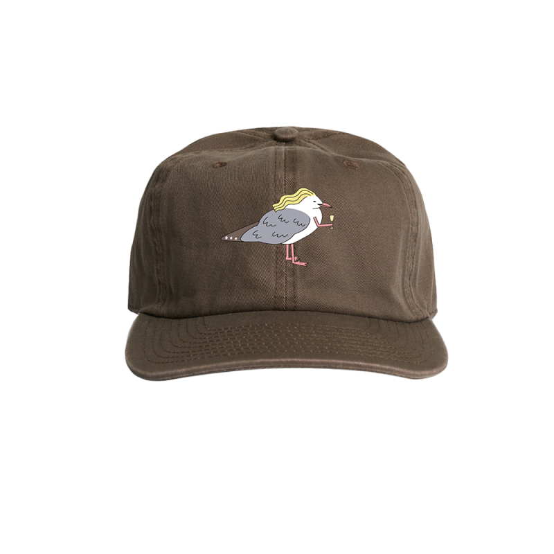 Champagne Seagull Walnut Cap by Sam Cotton