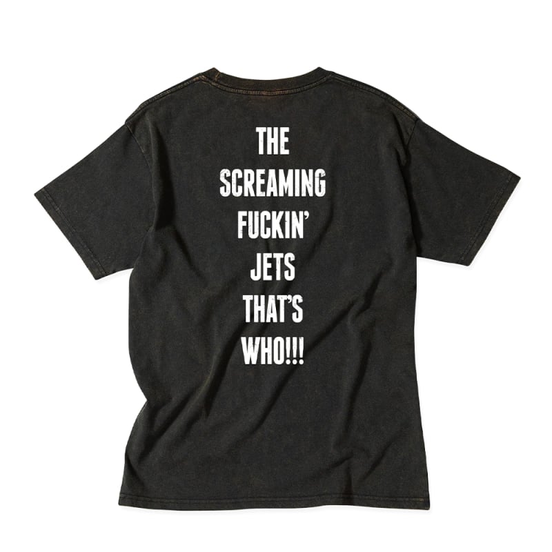 That's Who! Vintage Black Tshirt by The Screaming Jets