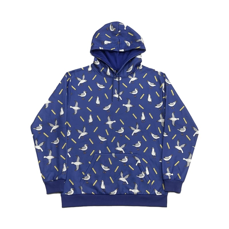 Seagulls & Chippies Custom Hoodie by Sam Cotton
