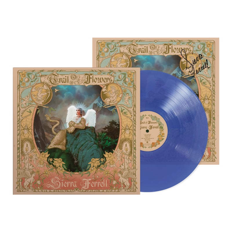 Trail Of Flowers - Transparent Blue Vinyl LP by Sierra Ferrell