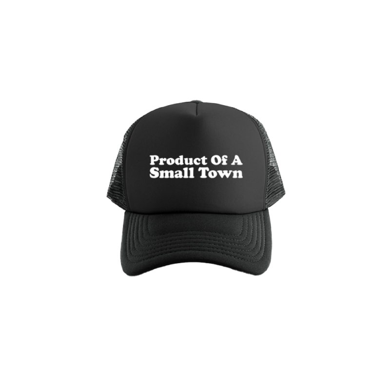 Product Of A Small Town Black Trucker Cap by Morgan Evans