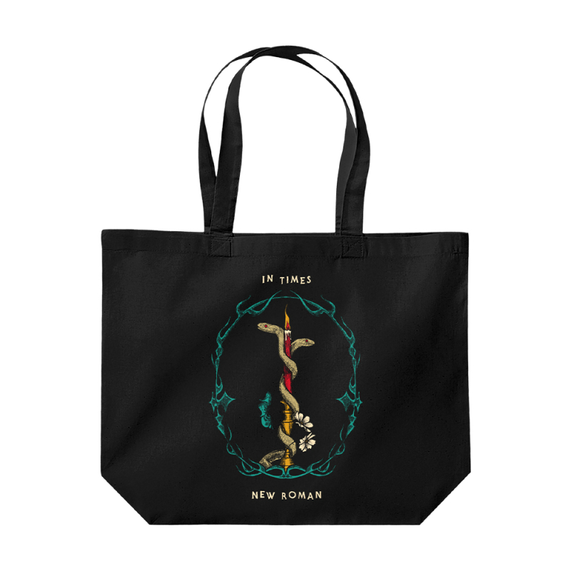 SNAKE BLACK TOTE by Queens Of The Stone Age