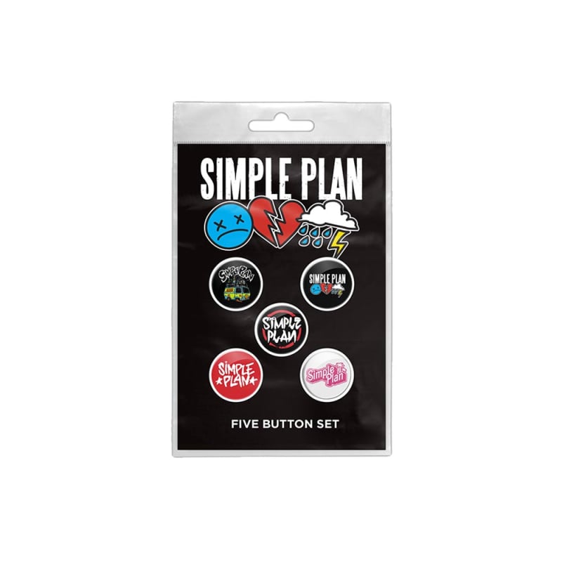 BUTTON PACK by Simple Plan