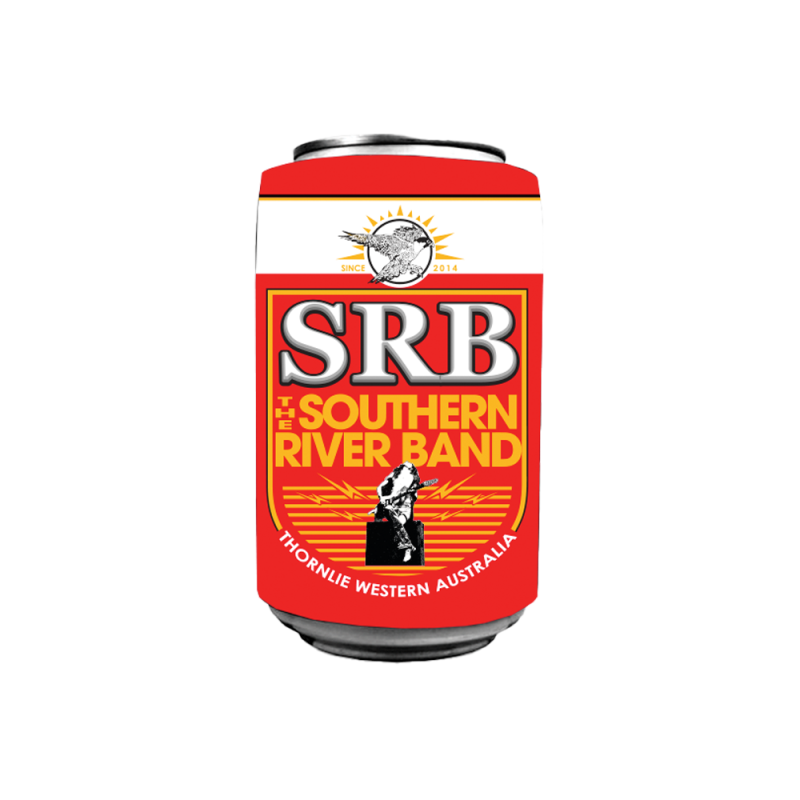 SRB Red Badge Stubby by The Southern River Band