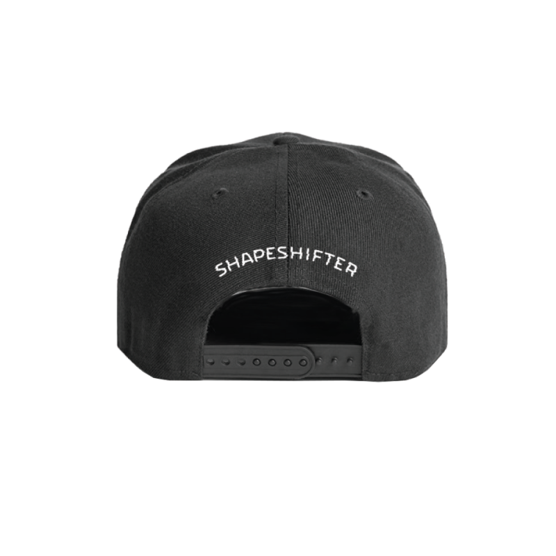 BLACK SNAPBACK - WHITE FOX by Shapeshifter