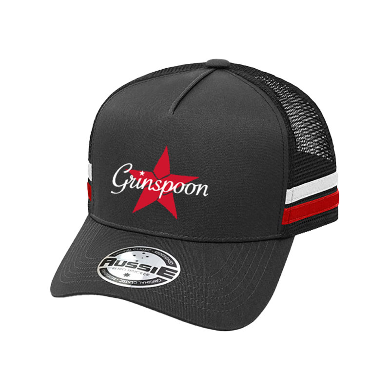 Black Trucker Cap by Grinspoon