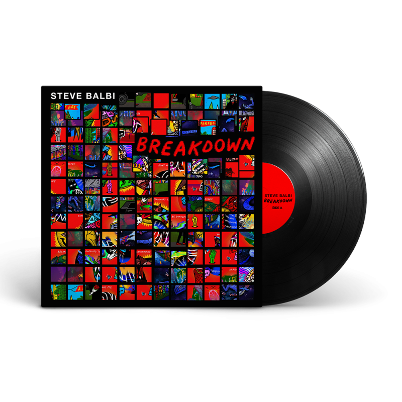 Breakdown Black Vinyl LP by Steve Balbi