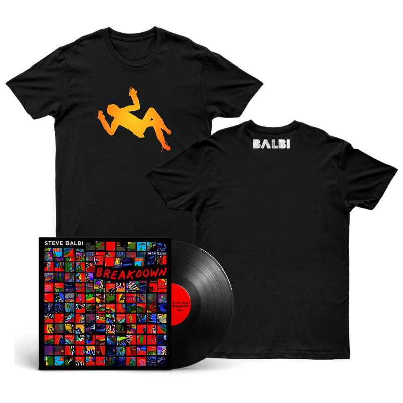 Breakdown Vinyl LP + Tshirt by Steve Balbi