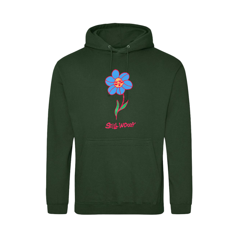 Loveseat Flower Green Hoody by Still Woozy