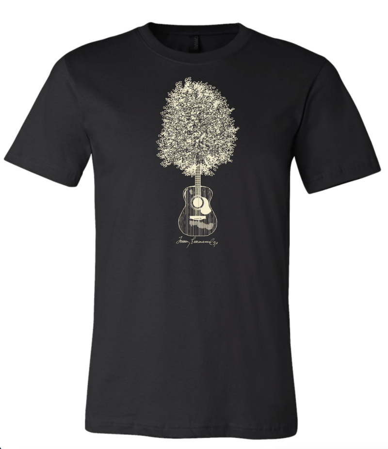 Tree Charcoal Tshirt by Tommy Emmanuel