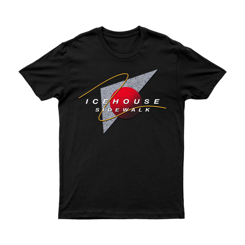 Sidewalk 40th Anniversary Black Tshirt by Icehouse