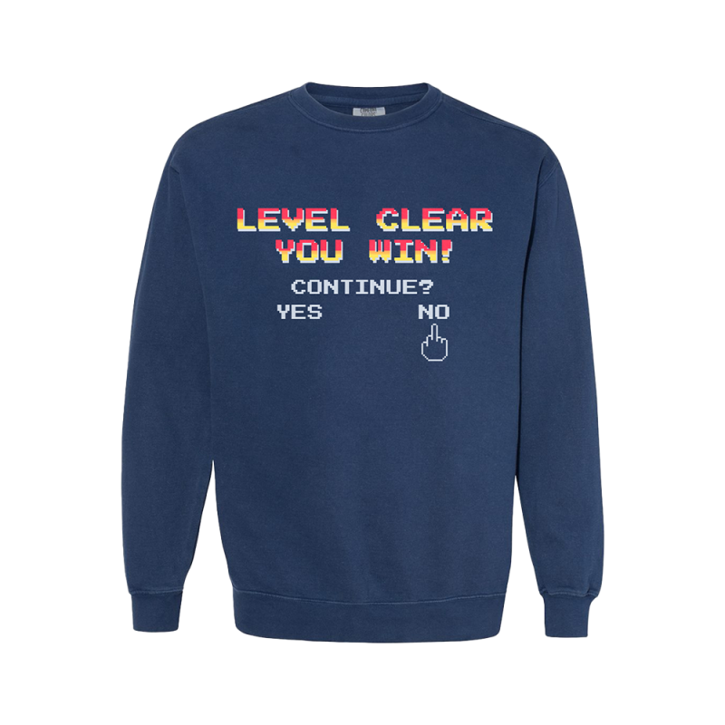 Level Clear Navy Sweater by Tom Cardy