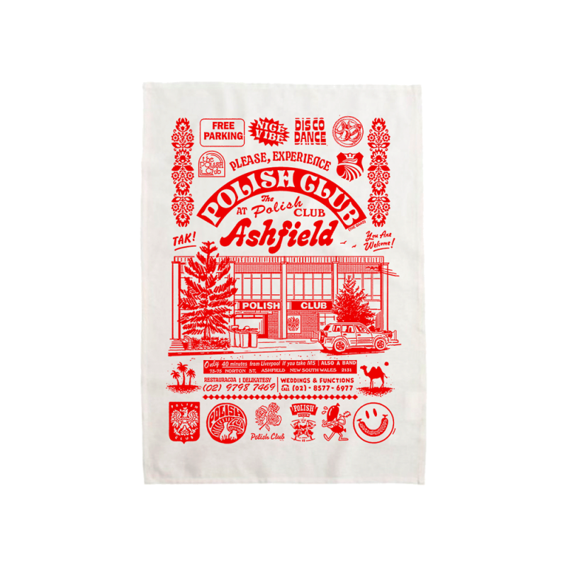 Tea Towel by Polish Club