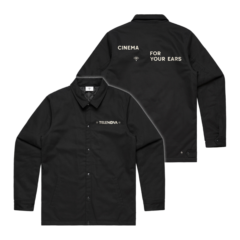 Cinema For Your Ears Canvas Jacket by Telenova