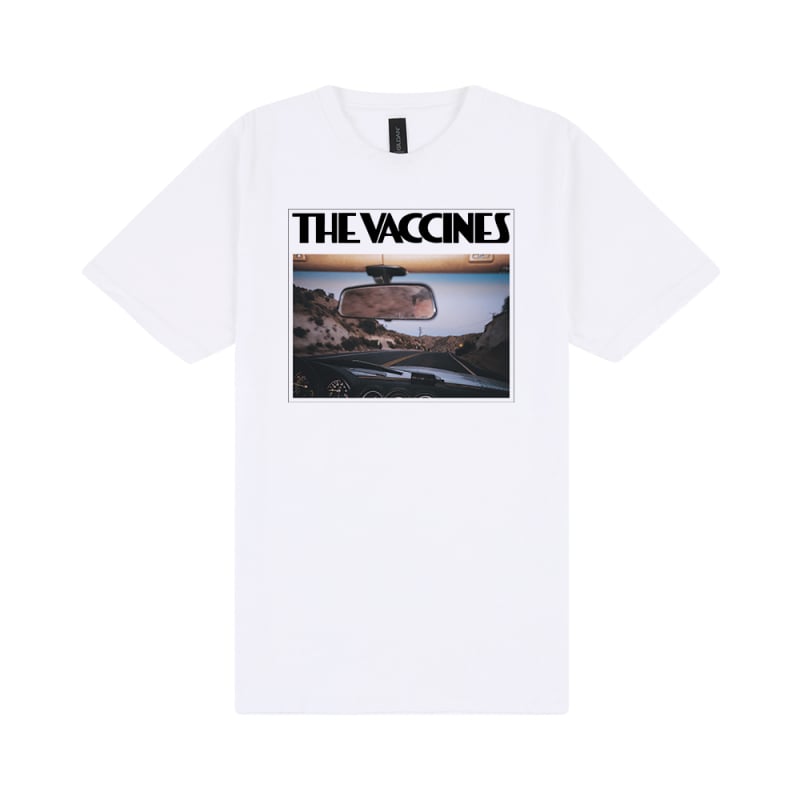 AUSTRALIAN TOUR WHITE TSHIRT by The Vaccines