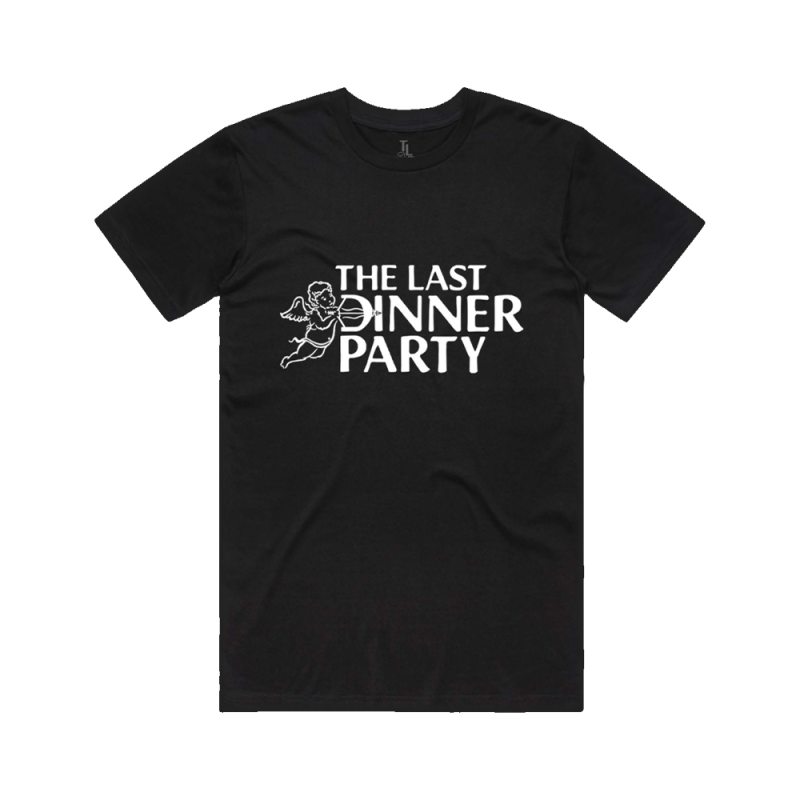 AUSTRALIAN TOUR 24  BLACK TSHIRT W/ DATEBACK by The Last Dinner Party