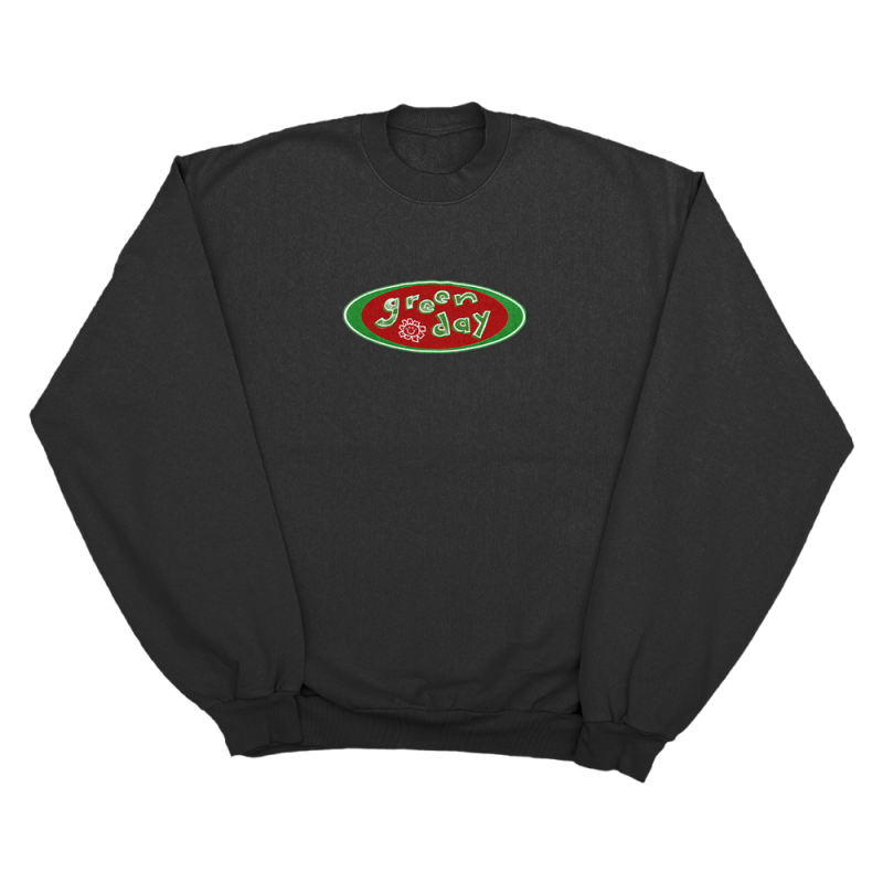 Tour Dateback Black Sweater by Green Day