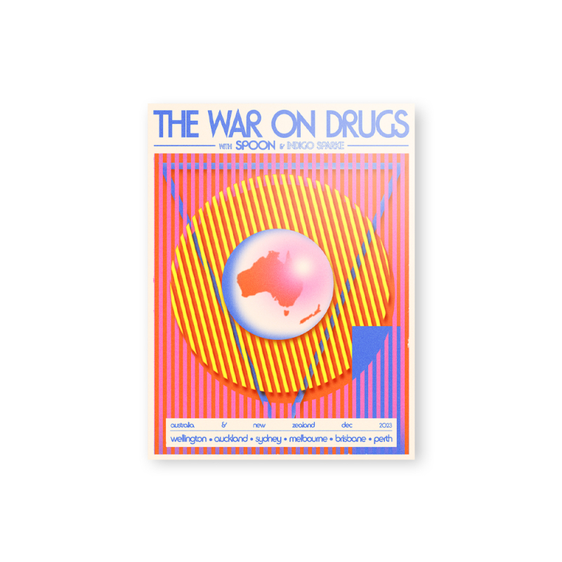 Screen Print Poster by The War On Drugs