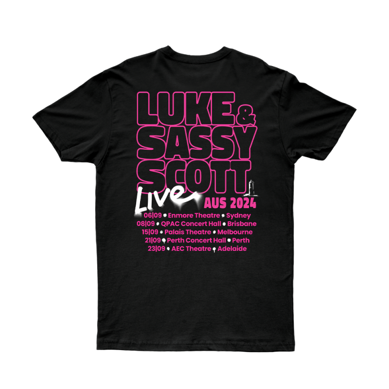 Sassy Tour Shirt by Luke & Sassy Scott