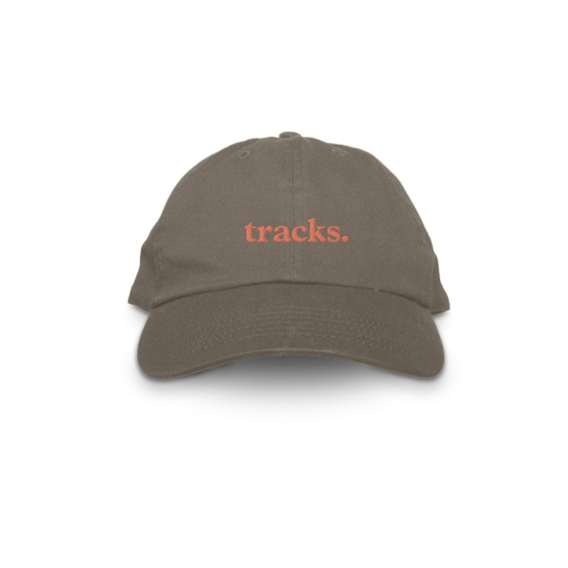 Logo Cotton Twill Cap Walnut by Tracks