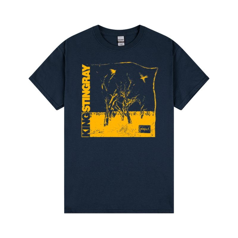 Trees Tour Navy Tshirt by King Stingray
