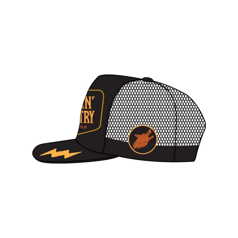 LIGHTNING TRUCKER CAP by Howlin Country