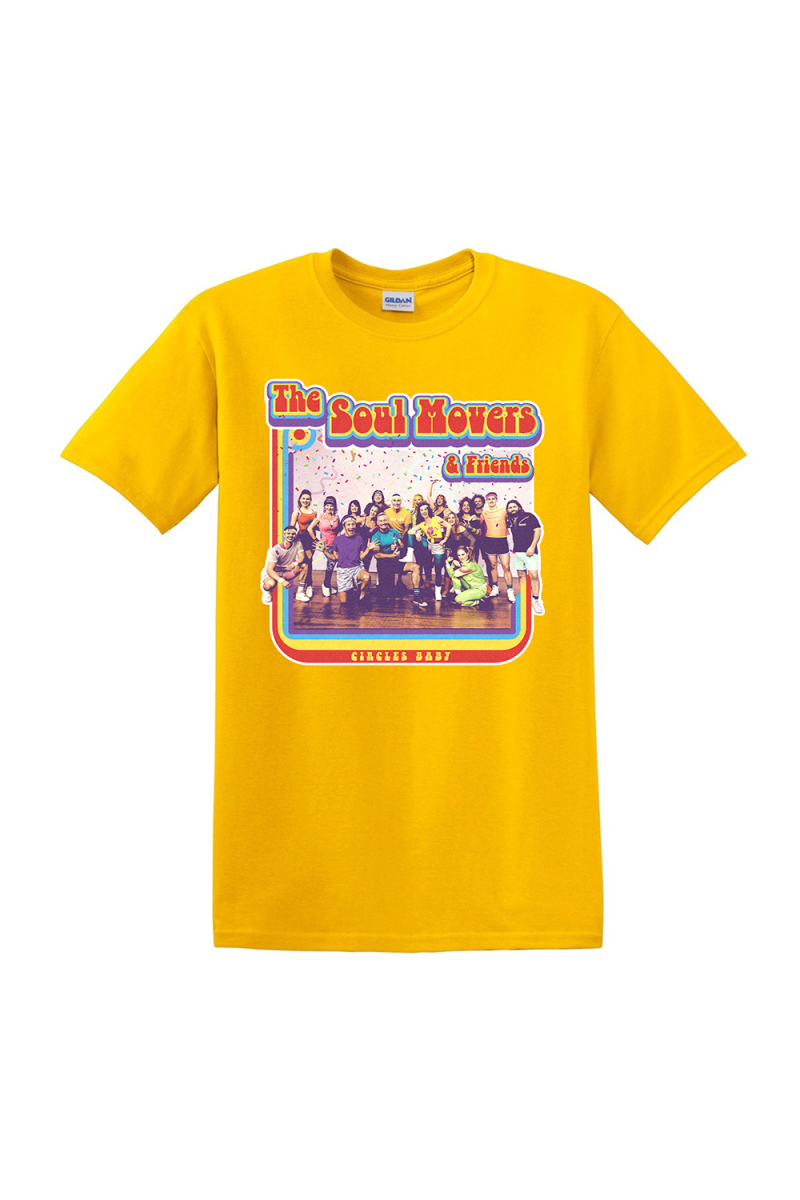 Circle Baby Yellow Tshirt by The Soul Movers