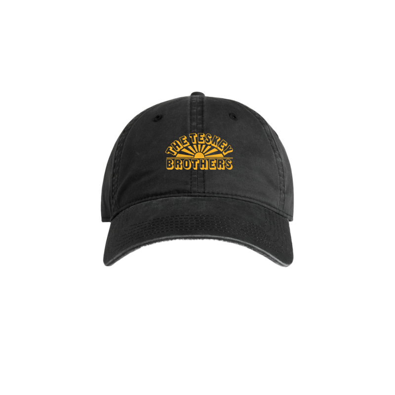 Sun Logo Black Cap by The Teskey Brothers