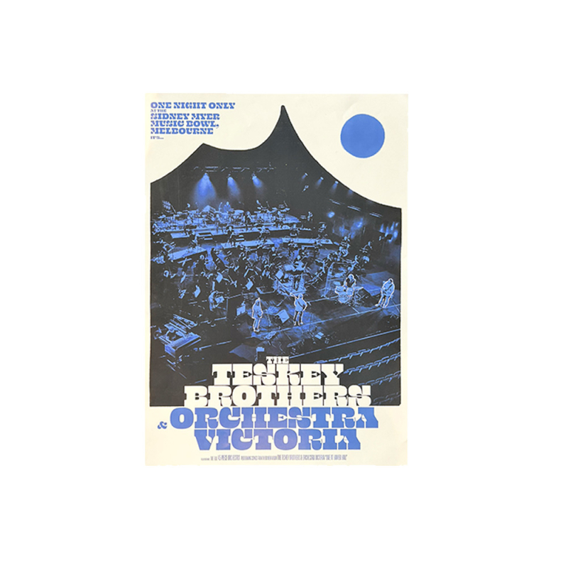 Teskey Brothers & the Orchestra Victoria Poster by The Teskey Brothers