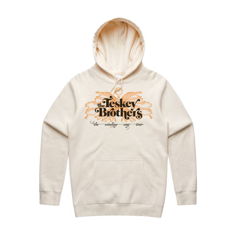 ECRU TOUR HOODIE by The Teskey Brothers