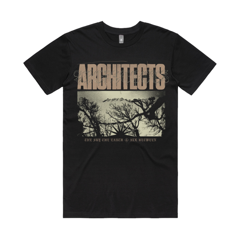 The Earth The Trees Black Tshirt by Architects