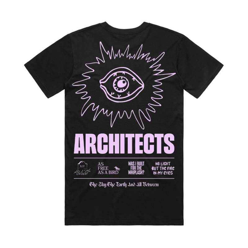 The Eye Between Black Tshirt by Architects