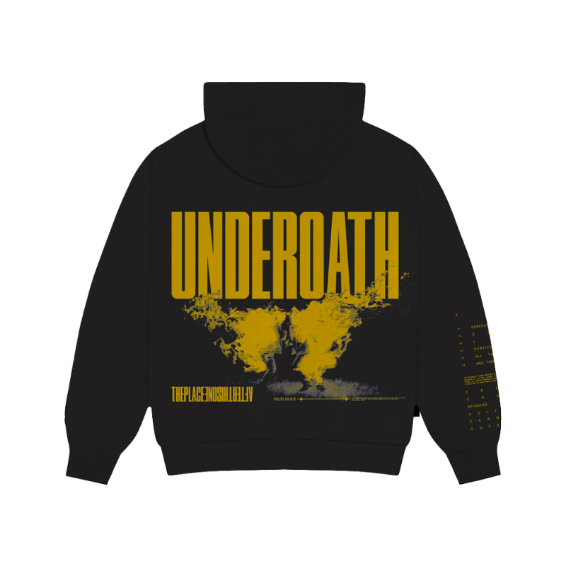 The Place After This One Black Hoodie by Underoath