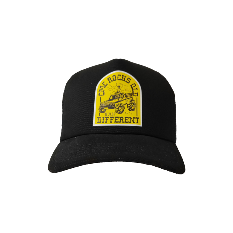 Tractor Ute Black Trucker Cap by CMC ROCKS QLD 2025