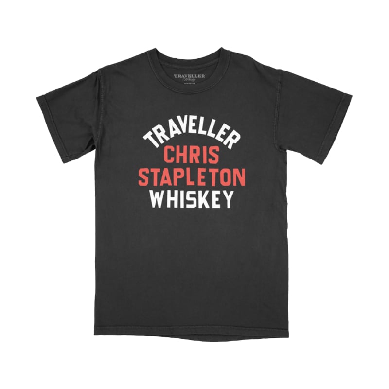 Traveler Whiskey Tshirt by Chris Stapleton