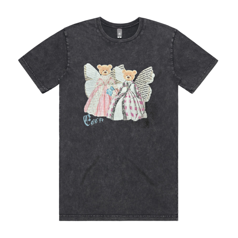 Teddy Vintage Black Tshirt by Ecca Vandal