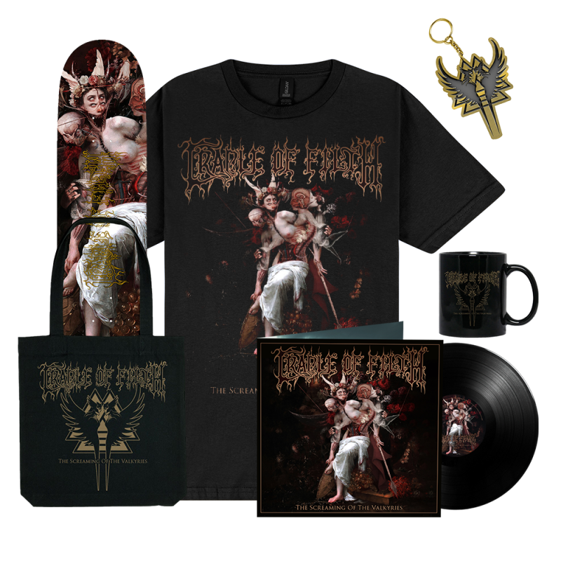 Vinyl & Merch Album Bundle by Cradle Of Filth